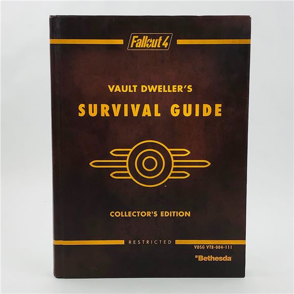 FALLOUT 4 VAULT DWELLER’S SURVIVAL GUIDE HC BOOK