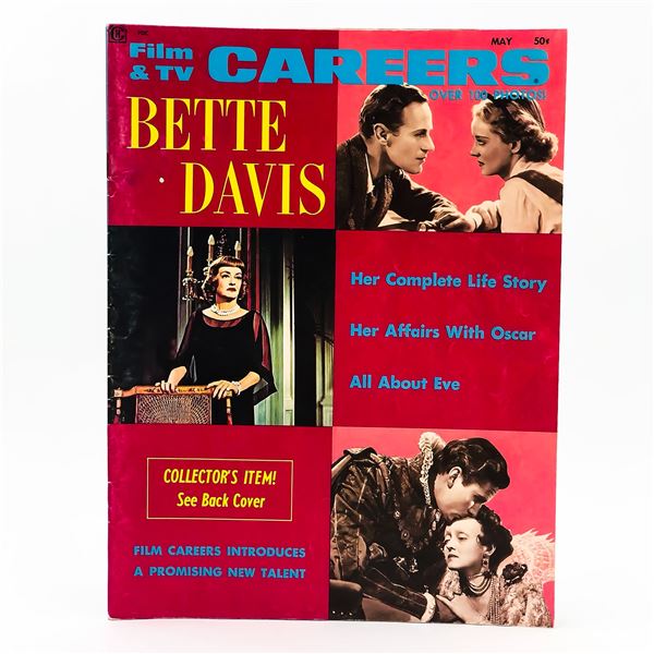 VINTAGE FILM & TV CAREERS MAGAZINE - BETTE DAVIS