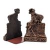Image 2 : VINTAGE WESTERN COWBOY & HORSE BOOKENDS