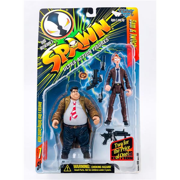 SPAWN SAM & TWITCH ACTION FIGURE MCFARLANE TOYS