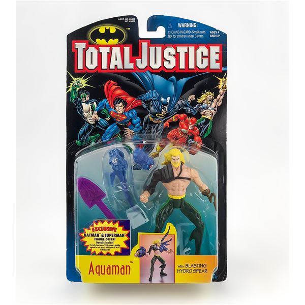 TOTAL JUSTICE AQUAMAN - BLASTING HYDRO SPEAR