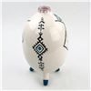Image 2 : 3 FOOTED EGG SHAPED PORCELAIN ZARA HOME VASE