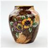 Image 2 : HAND PAINTED H&K TUNSTALL VIOLA VASE - R. GROCOTT