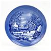 Image 4 : CURRIER & IVES WINTER HOMESTEAD COLLECTOR PLATES