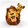 Image 1 : WALT DISNEY THE LION KING MUSAFA SIMBA PIGGY BANK