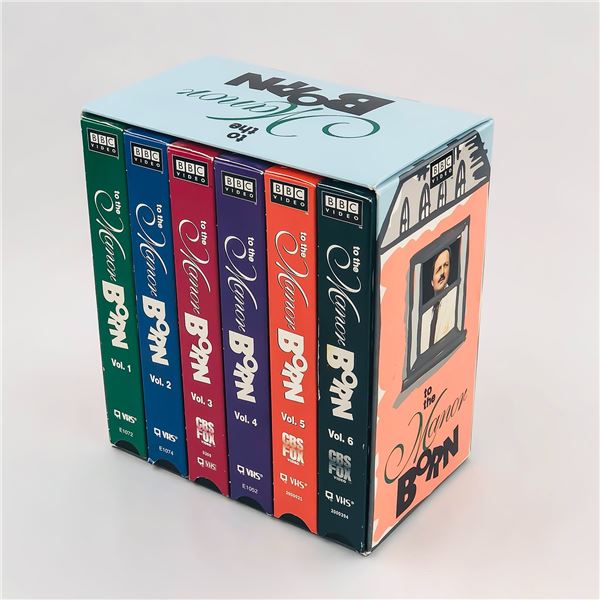 BBC TO THE MANOR BORN - 6 VOLUME VHS TAPE SET