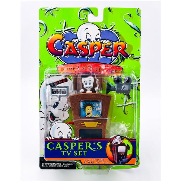 CASPER THE GHOST ACTION FIGURE - CASPERS TV - NEW