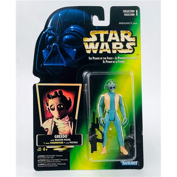 STAR WARS GREEDO & BLASTER PISTOL ACTION FIGURE