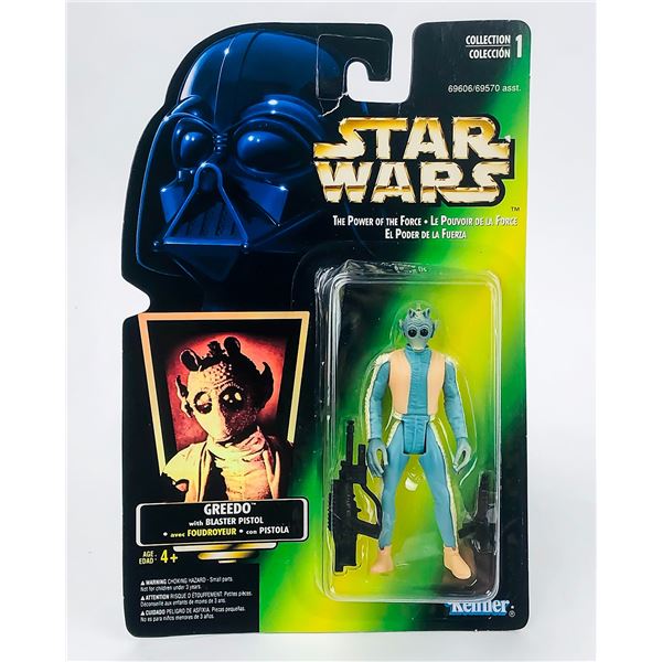 STAR WARS GREEDO & BLASTER PISTOL ACTION FIGURE