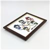 Image 2 : BEIJING 2008 OLYMPIC MASCOTS - FRAMED CERAMIC TILE