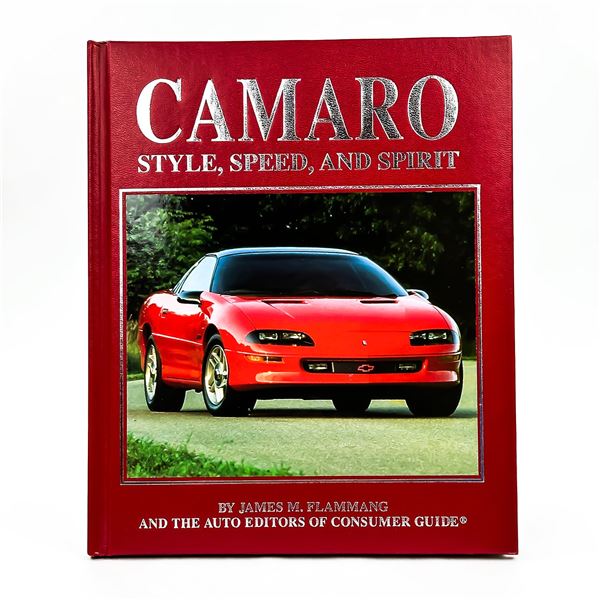 CAMERO STYLE SPEED SPIRIT BY JAMES FLAMMANG BOOK