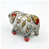 Image 2 : VINTAGE HAND CRAFTED CERAMIC TYPE OF OLD PIG