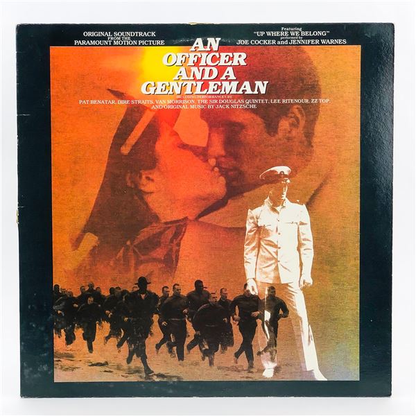 AN OFFICER AND A GENTLEMAN VINYL RECORD ALBUM