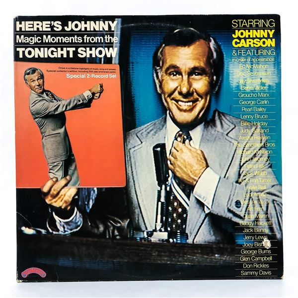 HERE’S JOHNNY - TONIGHT SHOW MAGIC MOMENTS LP