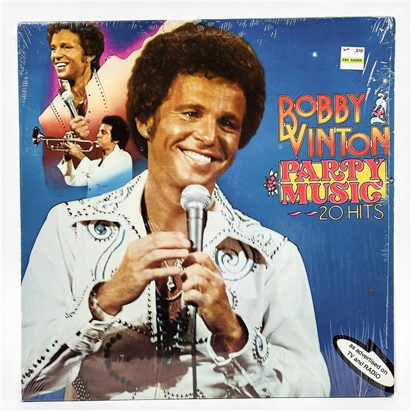 BOBBY VINTON - PARTY MUSIC 20 HITS - VINYL LP RECO