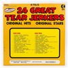 Image 2 : 24 GREAT TEAR JERKERS - ORIGINAL HITS & STARS - K-