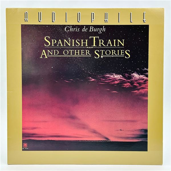 A&M AUDIOPHILE SERIES CHRIS DE BURGH SPANISH TRAIN