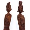 Image 3 : HANDMADE FIGURAL THAI SPOON FORK WOOD CARVINGS