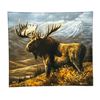 Image 1 : LARGE GLASS MOOSE TRAY BY ROSEMARY MILLETTE