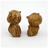 Image 2 : PAIR OF VINTAGE KITSCHY OWL SALT & PEPPER SHAKERS