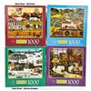 Image 1 : 4 CHARLES WYSOCKI 1000 PC JIGSAW PUZZLES