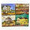 Image 1 : 4 CHARLES WYSOCKI 1000 PC JIGSAW PUZZLES