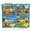Image 1 : 4 CHARLES WYSOCKI 1000 PC JIGSAW PUZZLES