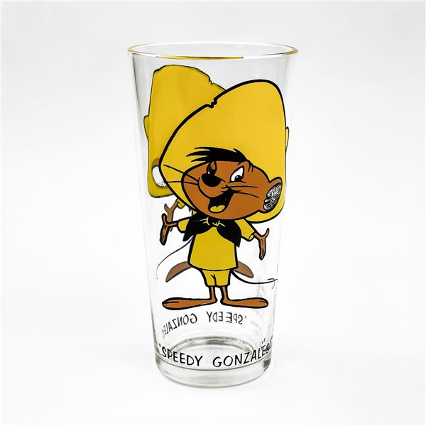 VTG 1973 LOONEY TUNES SPEEDY GONZALES PEPSI GLASS