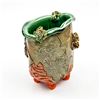 Image 2 : UNIQUE LOOKING SIGNED ABSTRACT POTTERY PLANTER