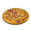 Image 2 : VTG HANDCRAFTED WOODEN DRAGON WALL PLAQUE
