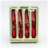 Image 1 : HANDMADE RED TORPEDO CHRISTMAS TREE ORNAMENT