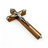 Image 2 : OLD WOOD & METAL INRI JESUS CHRIST WALL CRUCIFIX