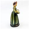 Image 3 : VINTAGE WOMAN WITH BASKET CHALKWARE SCULPTURE