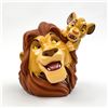 Image 1 : WALT DISNEY THE LION KING MUSAFA SIMBA PIGGY BANK