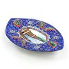 Image 2 : VTG HAND PAINTED PERSIAN MINAKARI ENAMEL TRAY