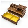 Image 3 : VINTAGE VALET ROLL TOP DESK JEWELRY ORGANIZER