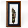 Image 1 : HAND PAINTED ARTIST SIGNED FEATHER - COSTA RICA