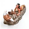 Image 1 : OLD WEST COLLECTION BRAVE EAGLE CERAMIC FIGURES