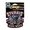 Image 1 : STURGIS 2012 BIKE WEEK MOTORCYCLE RALLY PATCH