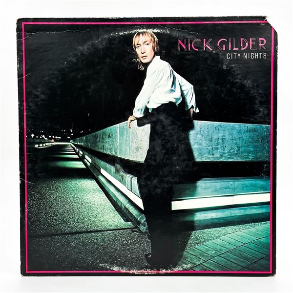 NICK GILDER - CITY NIGHTS - VINYL LP RECORD ALBUM