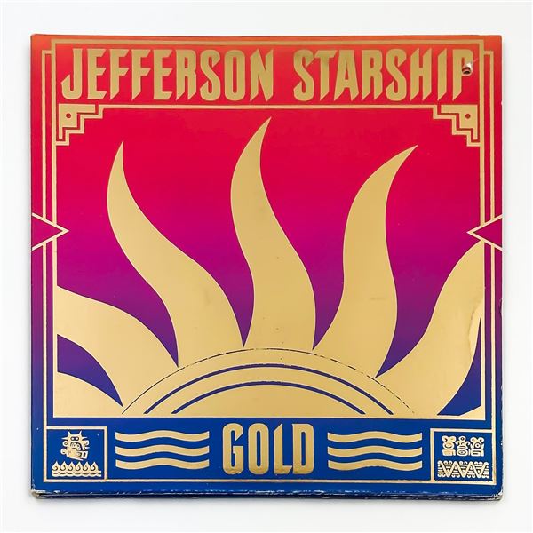 JEFFERSON STARSHIP - GOLD - REGULAR LP & 7” 45 LP