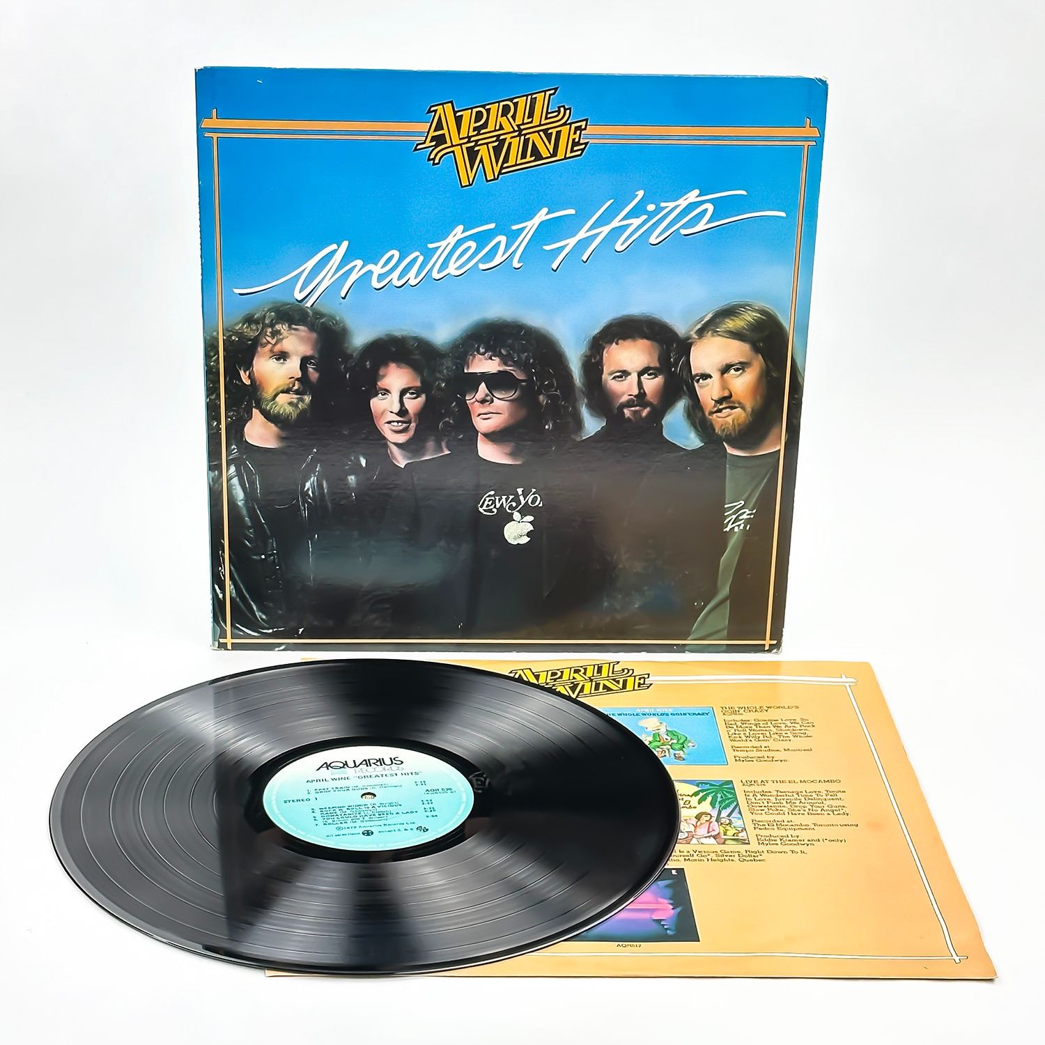 APRIL WINE GREATEST HITS VINYL LP RECORD ALBUM April wine greatest hits vinyl lp record album