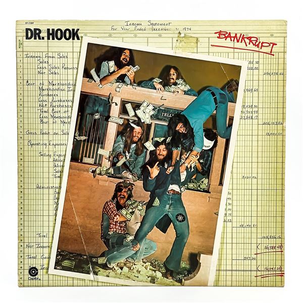 DR. HOOK - BANKRUPT - VINYL LP RECORD ALBUM