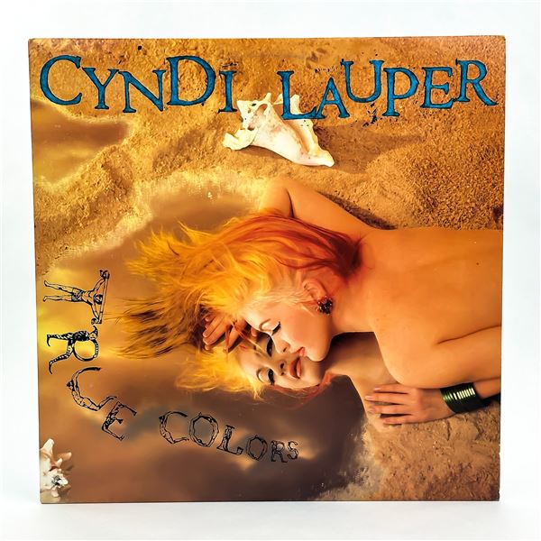 CYNDI LAUPER - TRUE COLORS - VINYL LP RECORD ALBUM