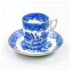 Image 1 : VINTAGE BLUE WILLOW PATTERN CUP AND SAUCER SET