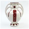 Image 2 : UKRAINIAN ART POTTERY VASE - CROSS STITCH PATTERN