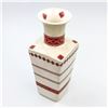 Image 1 : UKRAINIAN ART POTTERY VASE - CROSS STITCH PATTERN