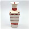 Image 2 : UKRAINIAN ART POTTERY VASE - CROSS STITCH PATTERN