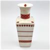 Image 3 : UKRAINIAN ART POTTERY VASE - CROSS STITCH PATTERN