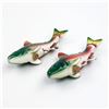 Image 4 : VINTAGE RAINBOW TROUT SALT & PEPPERS SHAKERS